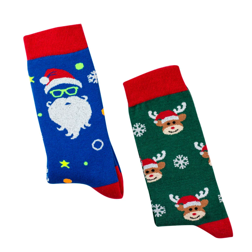 Calcetines Navideños Personalizables y Sostenibles-1