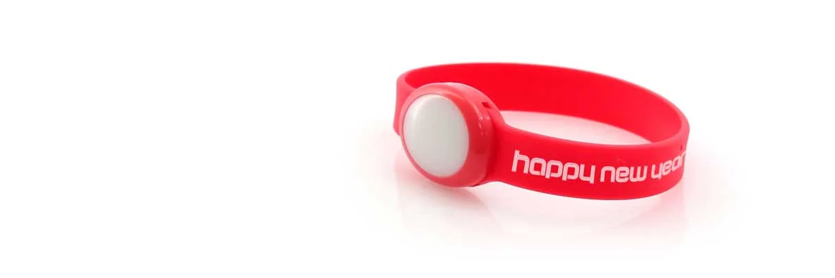 5 Pulseras Para Eventos Personalizadas Para Navidad-