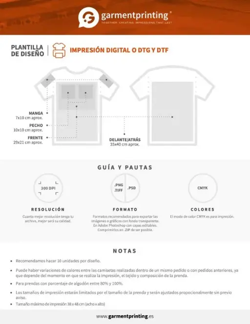 Pautas y Tamaños de impresión textil y de merchandising-1